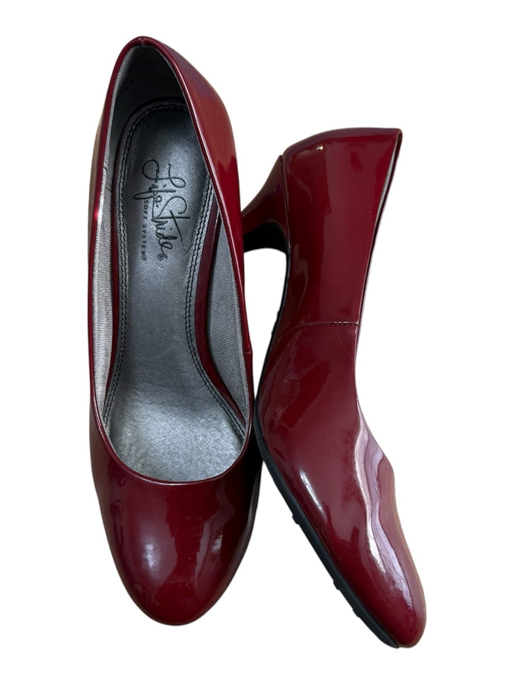 LifeStride Parigi Red Womens 8 Patent Pump Wizard of Oz Dorthy Ruby Red Slippers